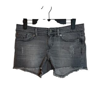 Nwt Gap Gray Denim Cut Off Shorts